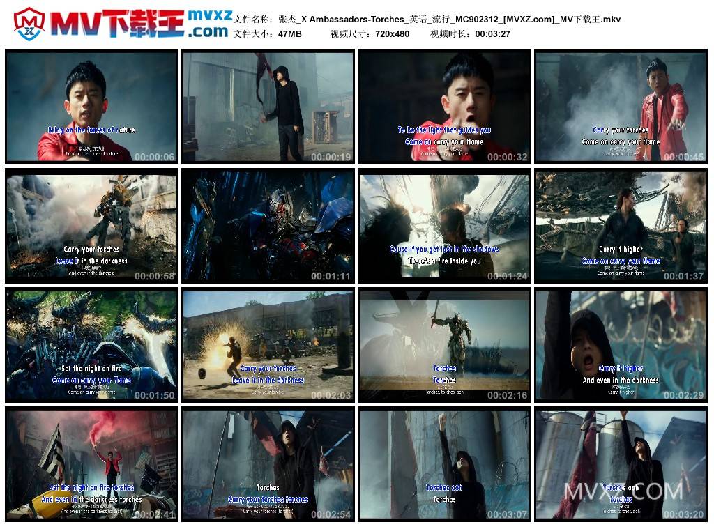 张杰_X Ambassadors-Torches_英语_流行_MC902312